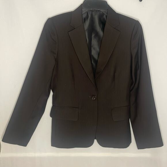 Louis collections custom black pin strip blazer - Picture 1 of 7